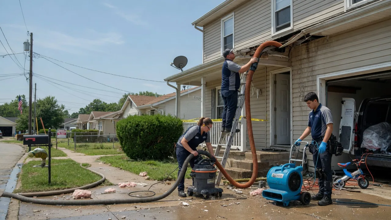 Water Damage Restoration in Canton, KS near me